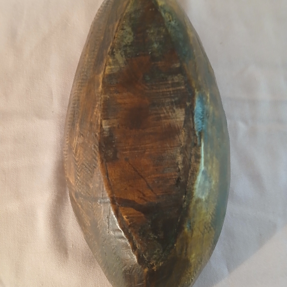 Native American Hand Carved Wood Bowl - Picture 5 of 9